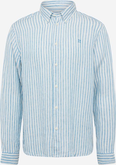 Les Deux Рубашка 'Kristian' в Джинсовый синий / Белый, Обзор товара