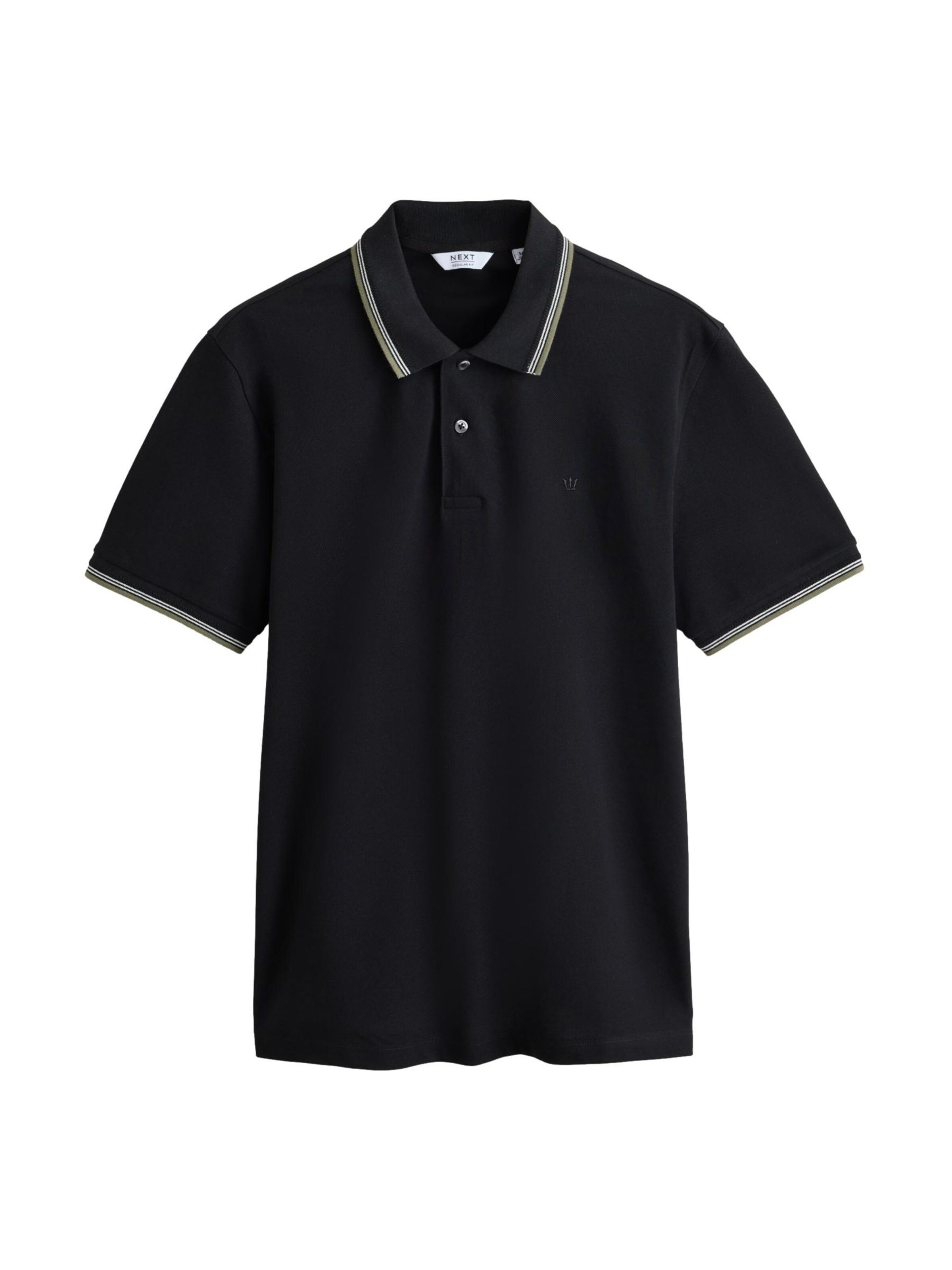 Next - Camiseta en negro: frente