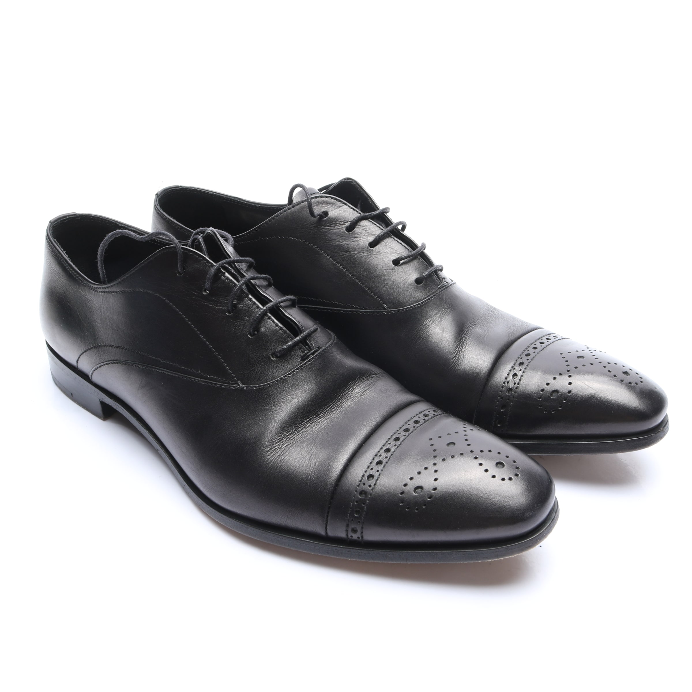 PRADA Flats & Loafers in 42,5 in Black: front