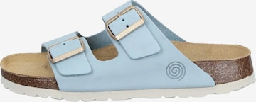 DR. BRINKMANN Mules 'Bonillo' in Blue: front