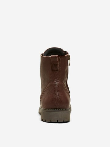 Bottines à lacets 'THOMAS' SELECTED HOMME en marron