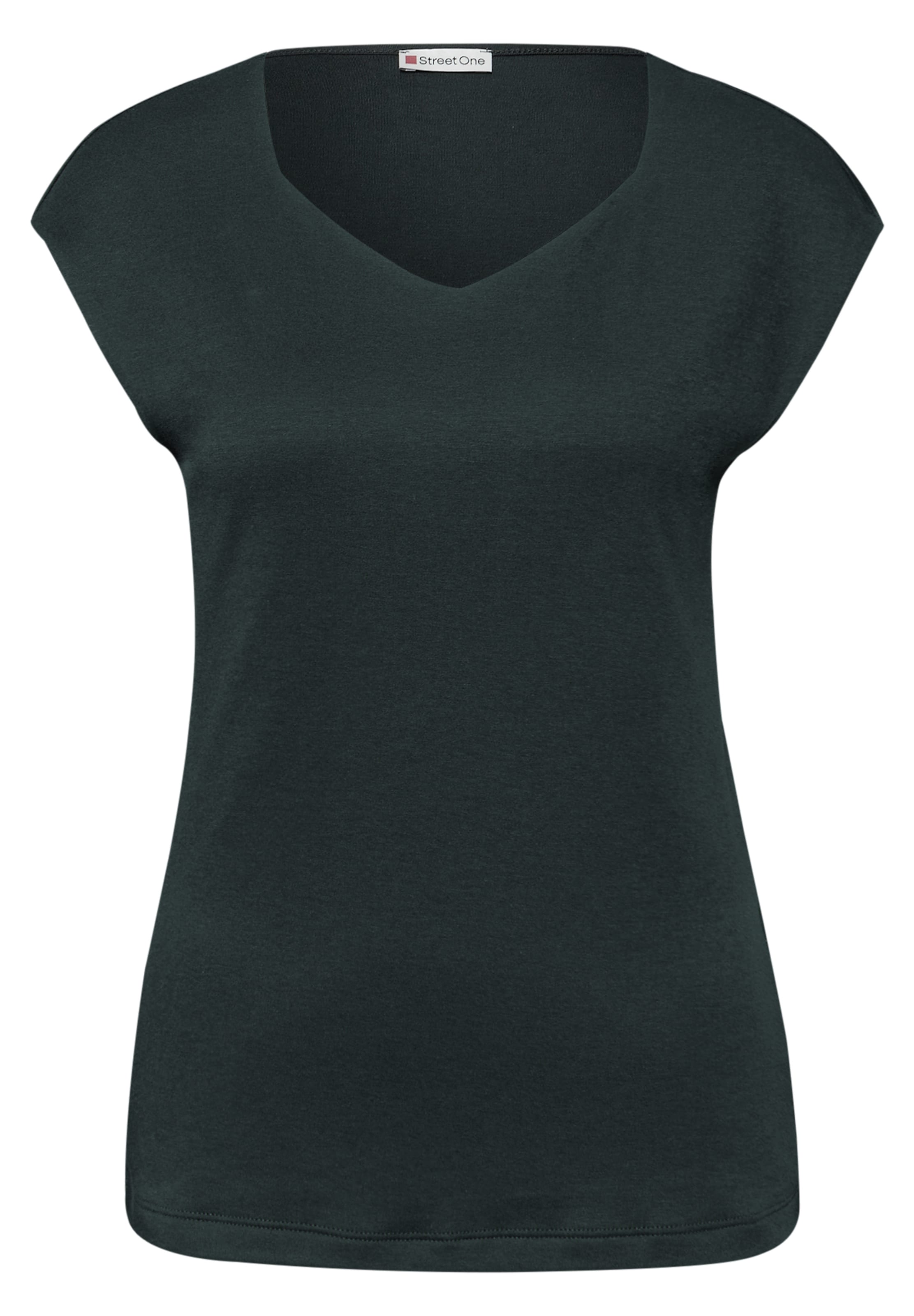 STREET ONE Shirt in Grün: Vorderseite