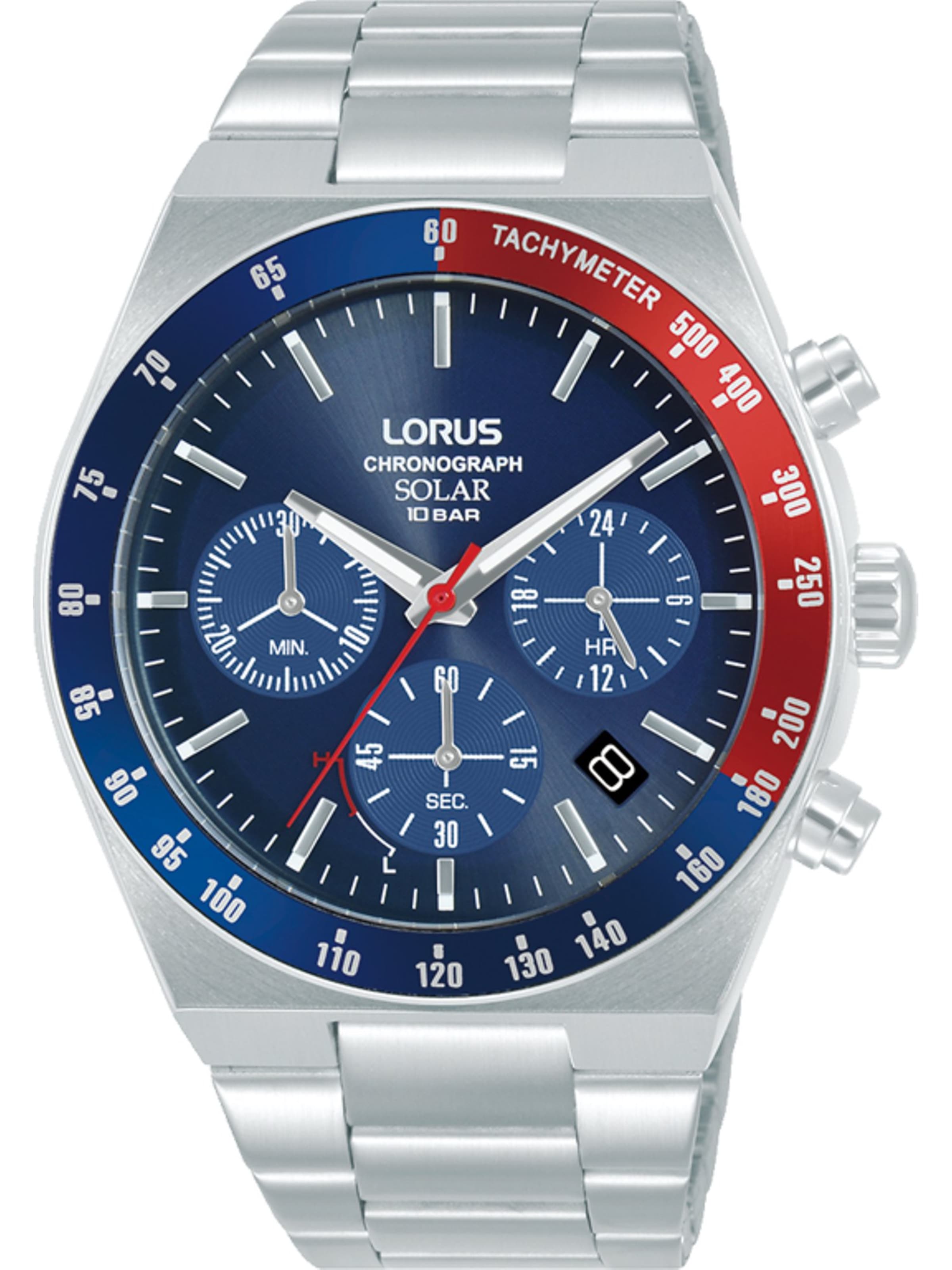 LORUS Analog Watch in Silver: front