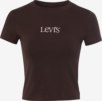 T-shirt LEVI'S ® en marron : devant