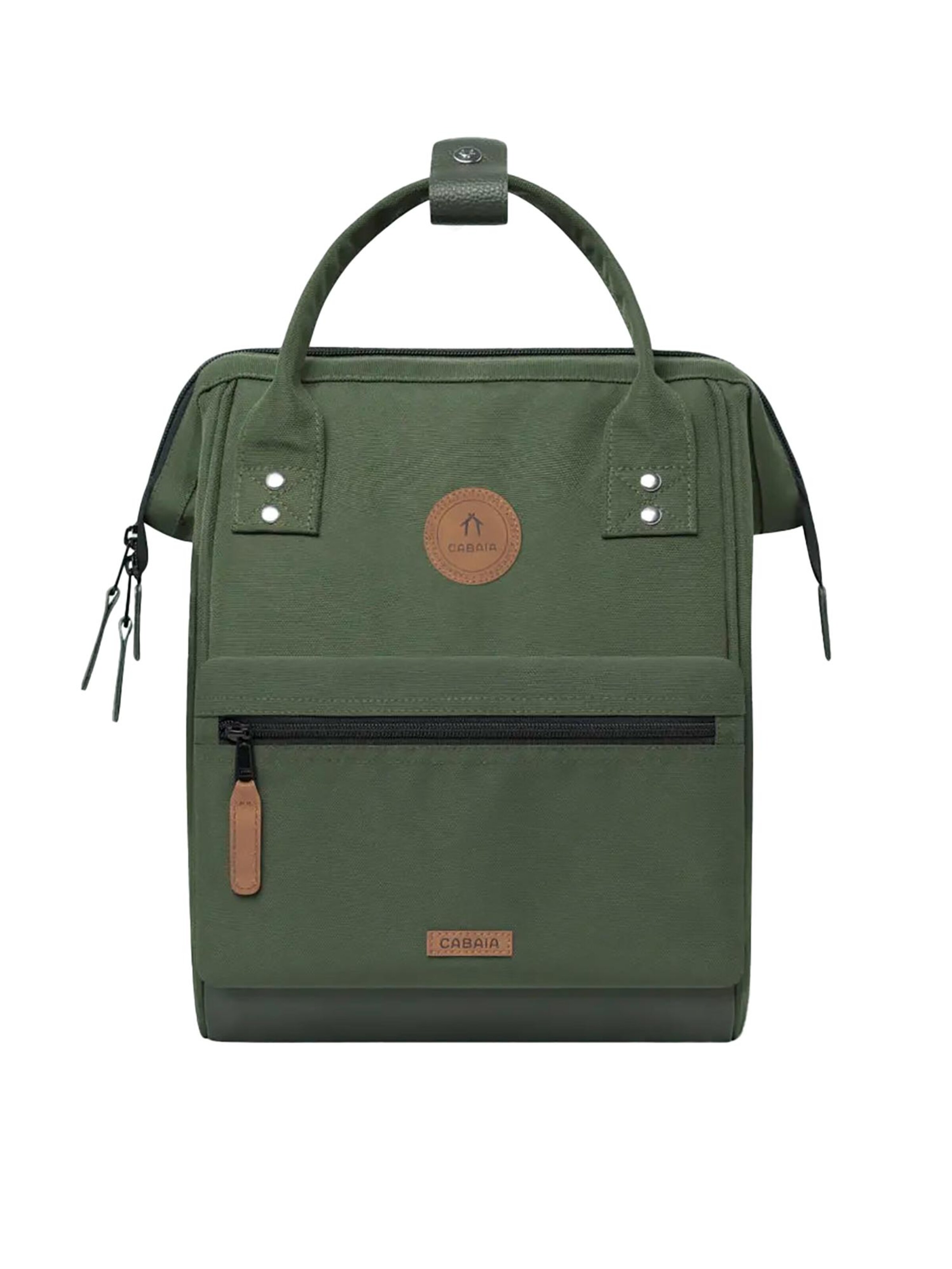 Cabaia Rucksack 'Coromandel S'‌‌‌‌‌ in Grün: Vorderseite