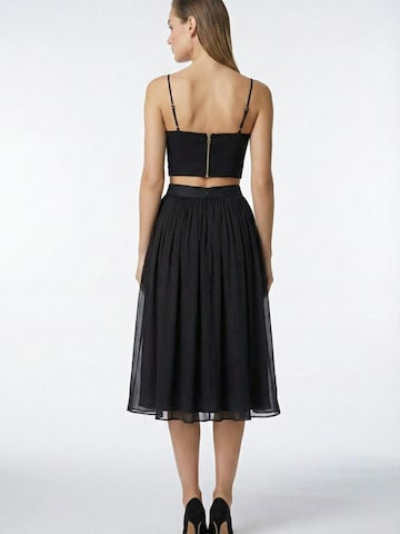 Camicia da donna 'Silk Corset Top With Straps' di AVENUE N°29 in nero