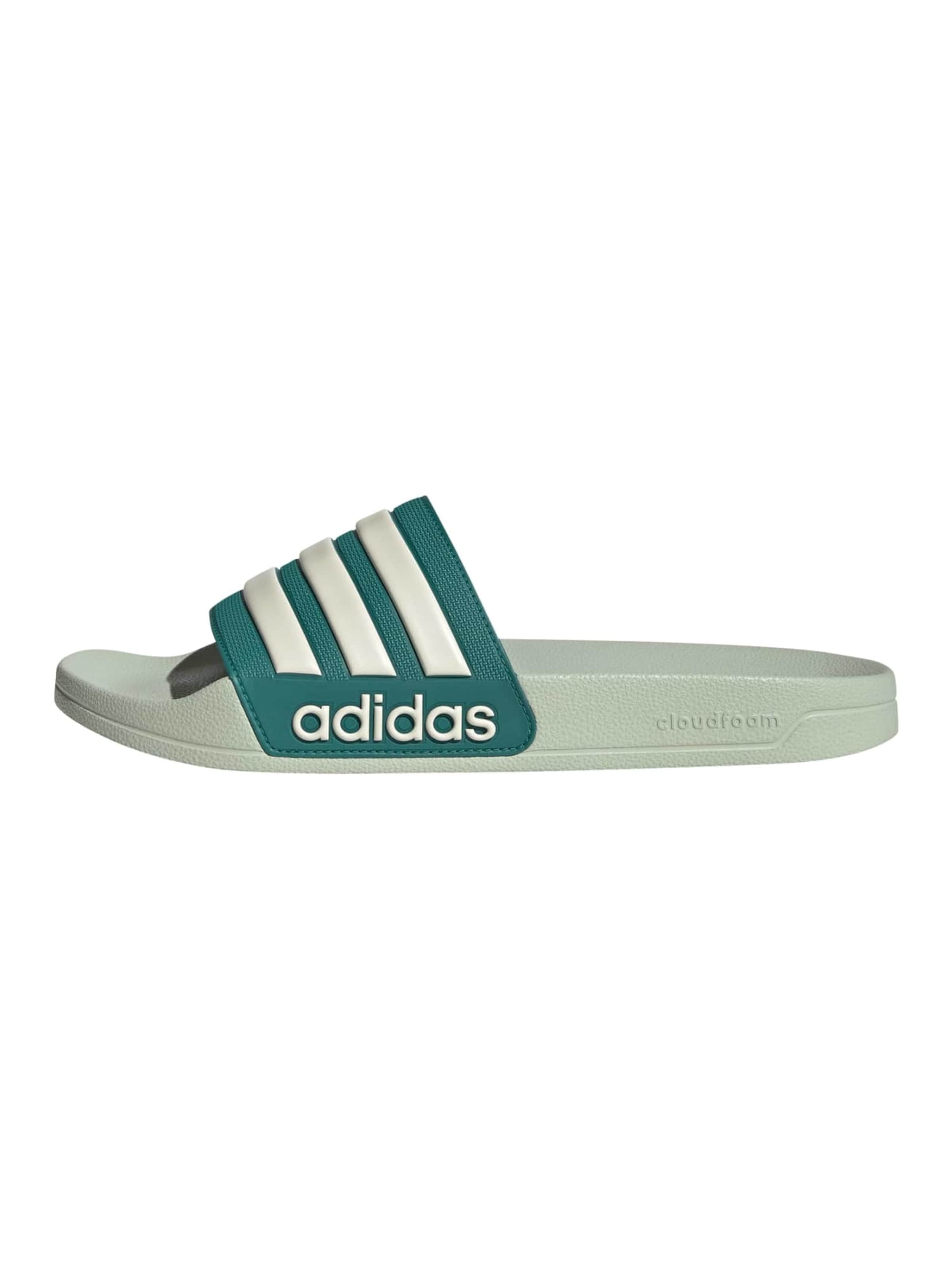 ADIDAS SPORTSWEAR Pantoletter 'Adilette Shower' i grøn: forside