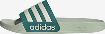 ADIDAS SPORTSWEAR Pistokkaat 'Adilette Shower' värissä vihreä: etupuoli