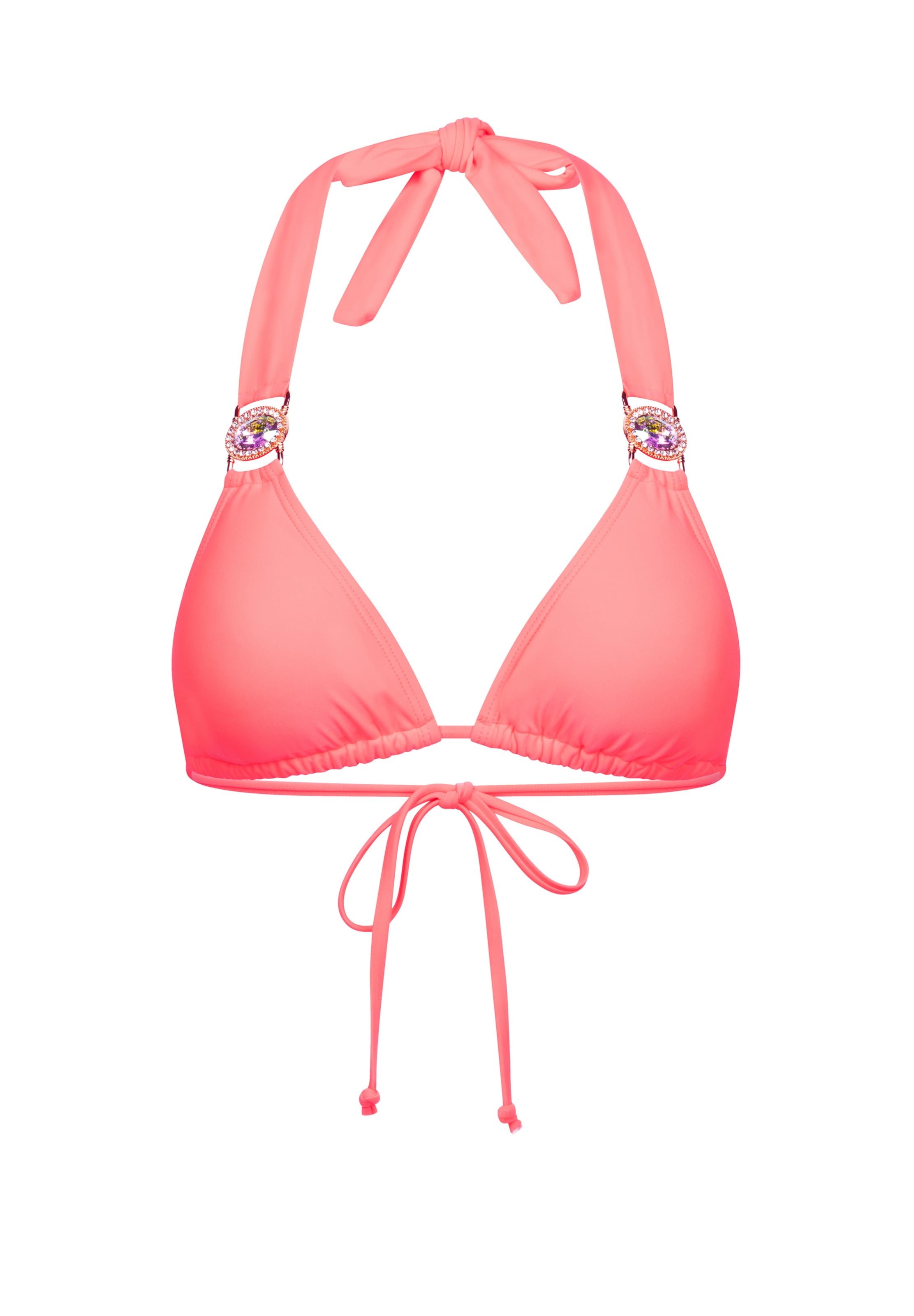 Moda Minx Triangel Bikinitop 'Amour' in Rot: Vorderseite