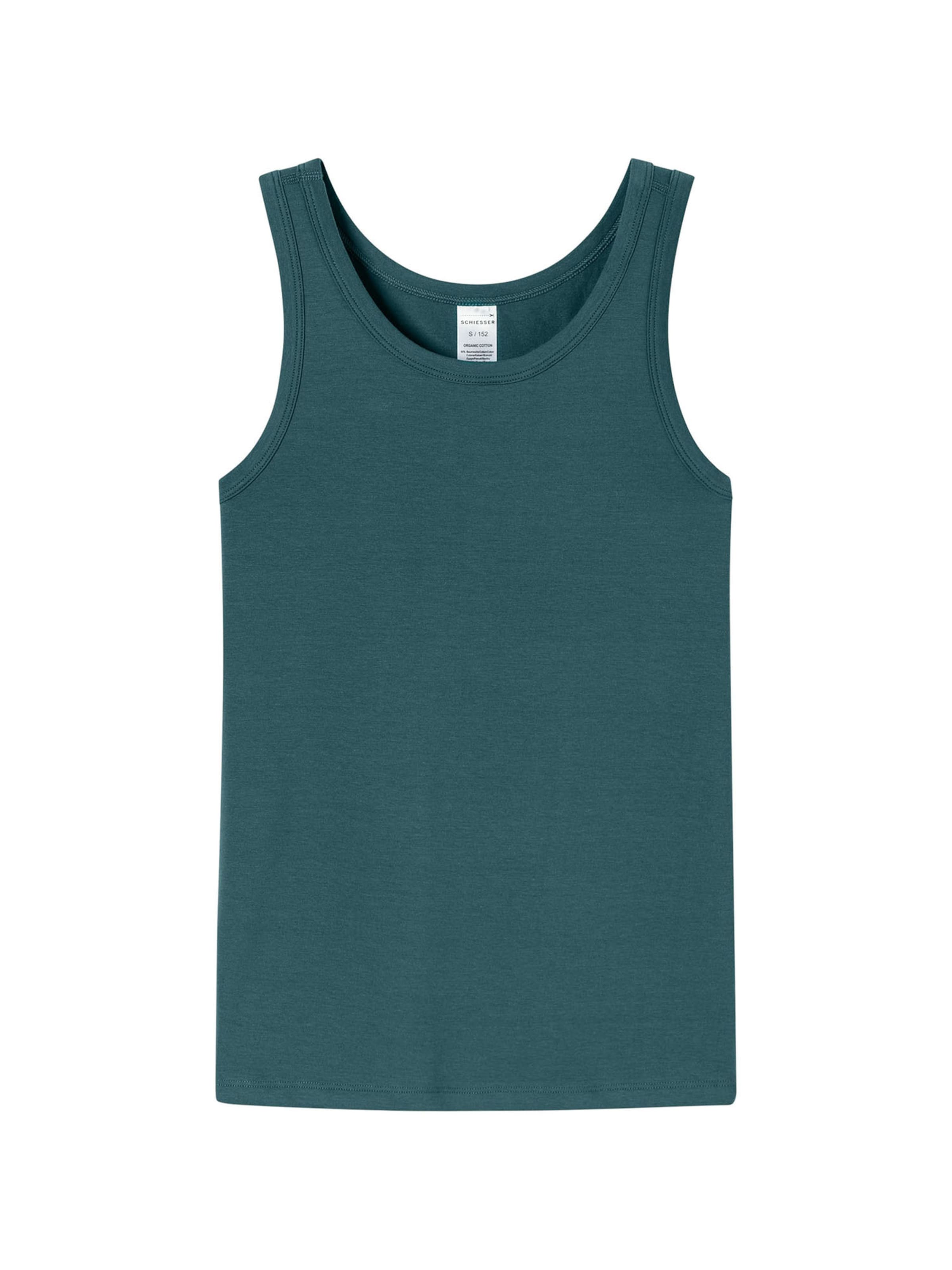 SCHIESSER Onderhemd ' 95/5 ' in Groen