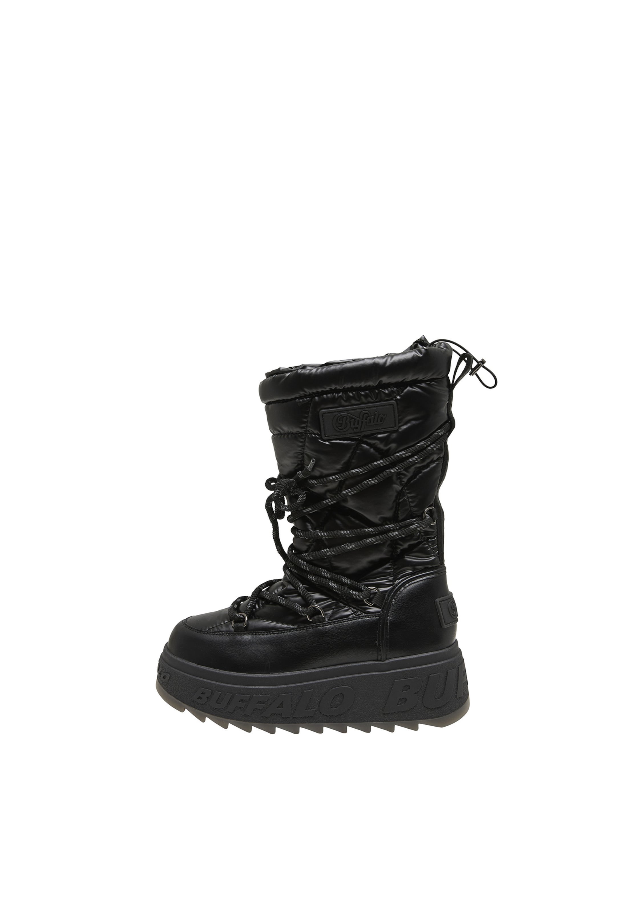 Boots da neve 'Eliza' di BUFFALO in nero: frontale