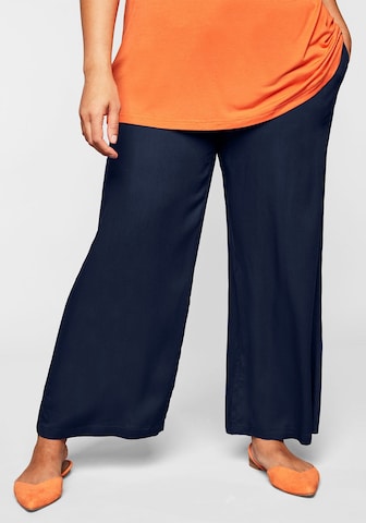 Loosefit Pantalon SHEEGO en bleu : devant