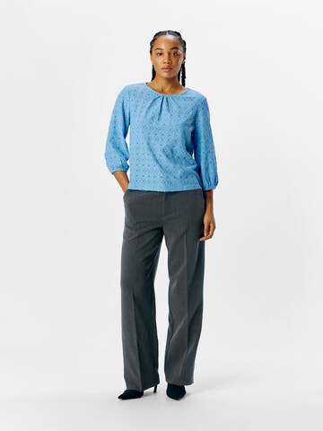 Camicia da donna 'OBJLaila' di OBJECT in blu
