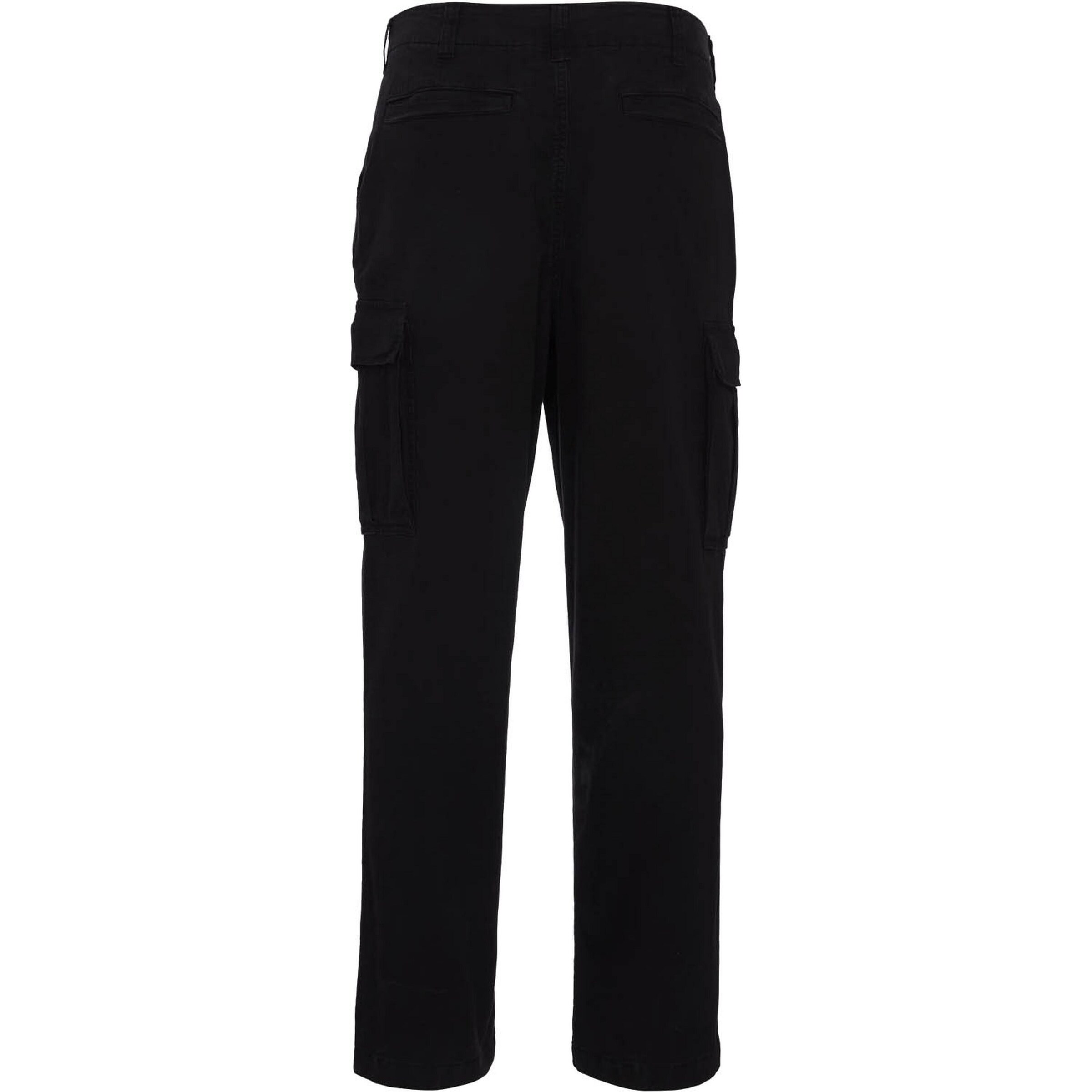 BEAR Regular Cargo Pants in Black