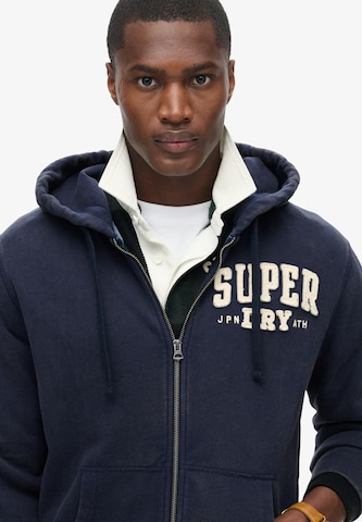 Superdry Mikina – modrá