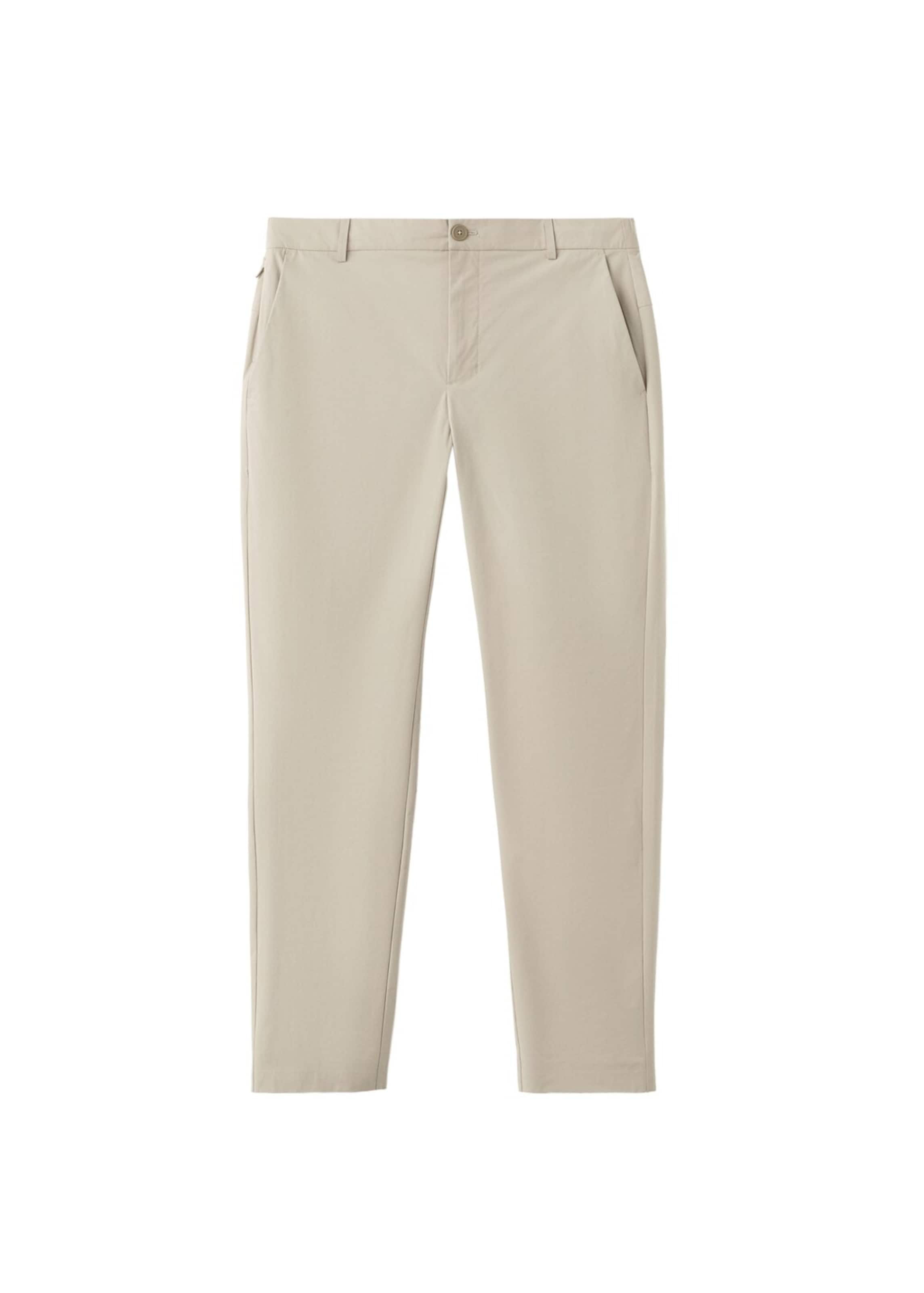 MANGO MAN Pants 'Due' in Ecru, Item view