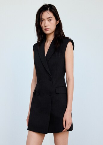 MANGO Kleid 'LOI' in Schwarz: Vorderseite