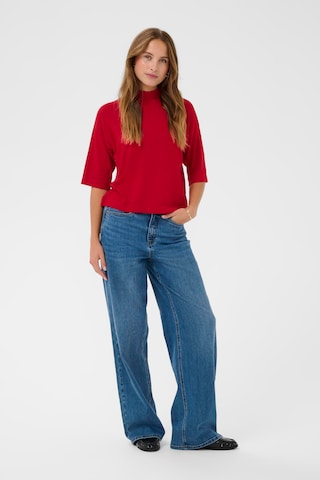 Kaffe - Pullover 'KALizza' em vermelho