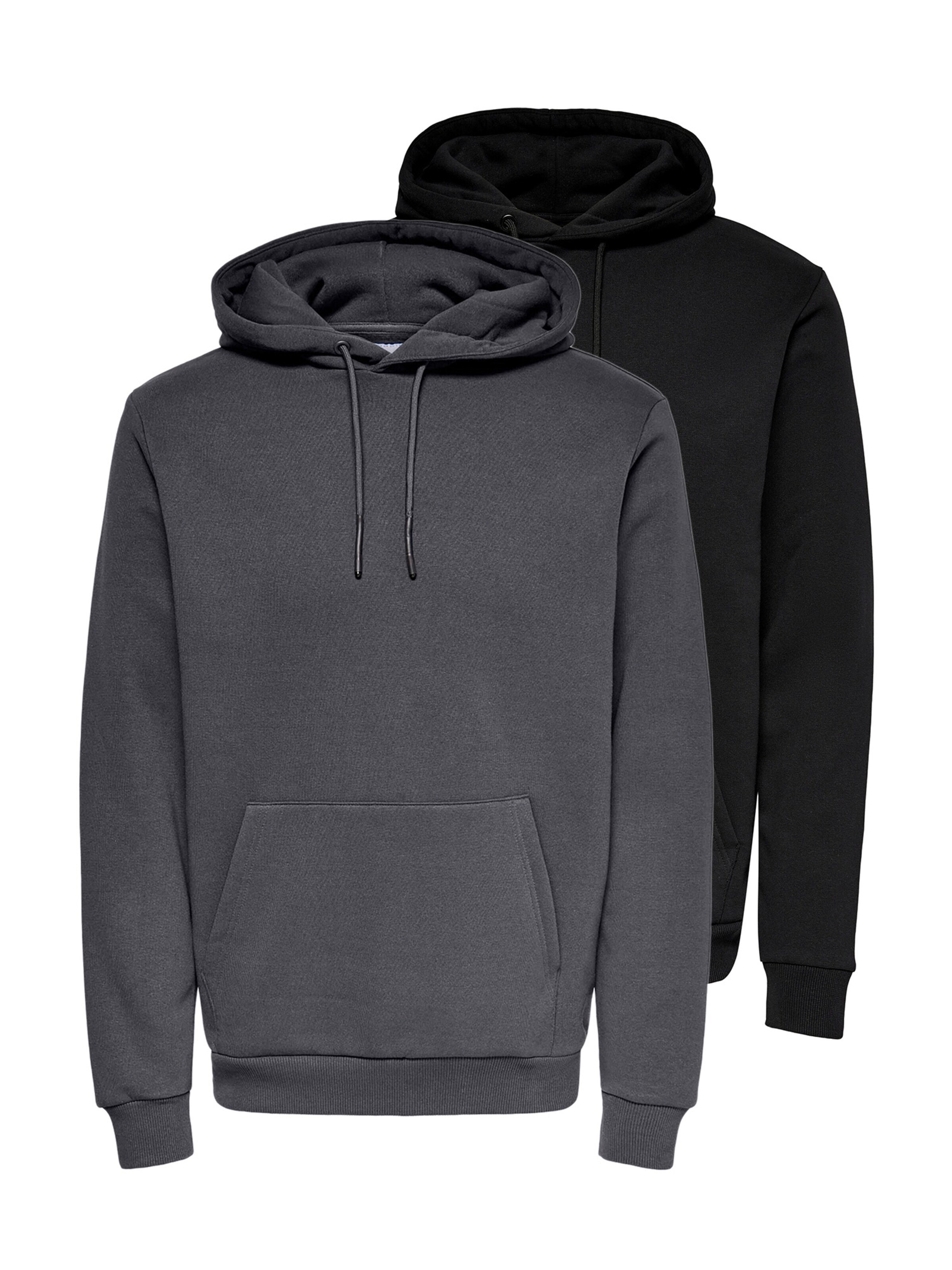 Only & Sons Sweatshirt 'Ceres' in Grey: front