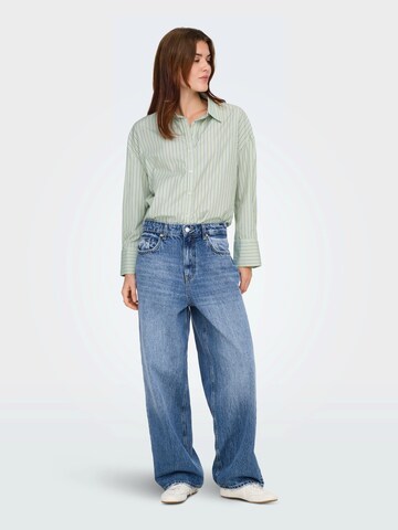 Chemisier 'ONLOREGON ALVA' ONLY en vert