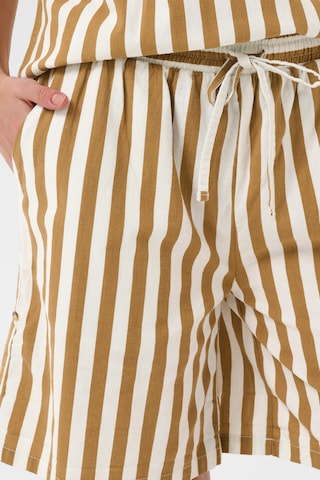 SAINT TROPEZ Loose fit Trousers 'Zalinda' in White
