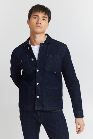 Casual Friday Between-Season Jacket 'Jerslev' in Blue: front