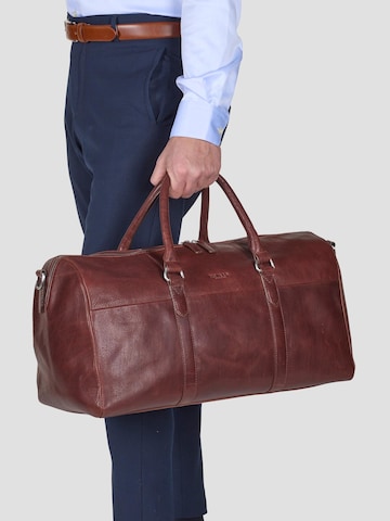 Borsa weekend di Howard London in marrone: frontale