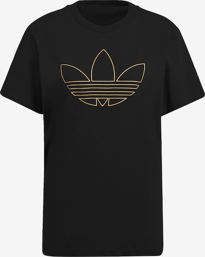 ADIDAS ORIGINALS Shirt in Gold / Black, Item view