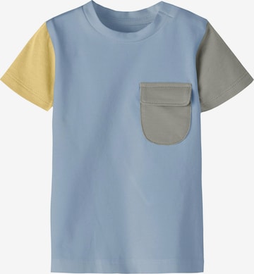 NAME IT - Camisola 'HON' em azul: frente