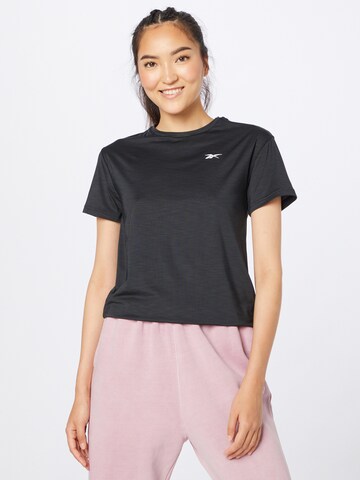 Reebok Performance Shirt in Black: front