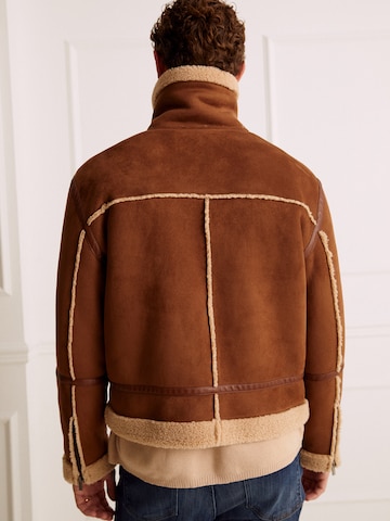 Guido Maria Kretschmer Men Between-Season Jacket 'John' in Brown