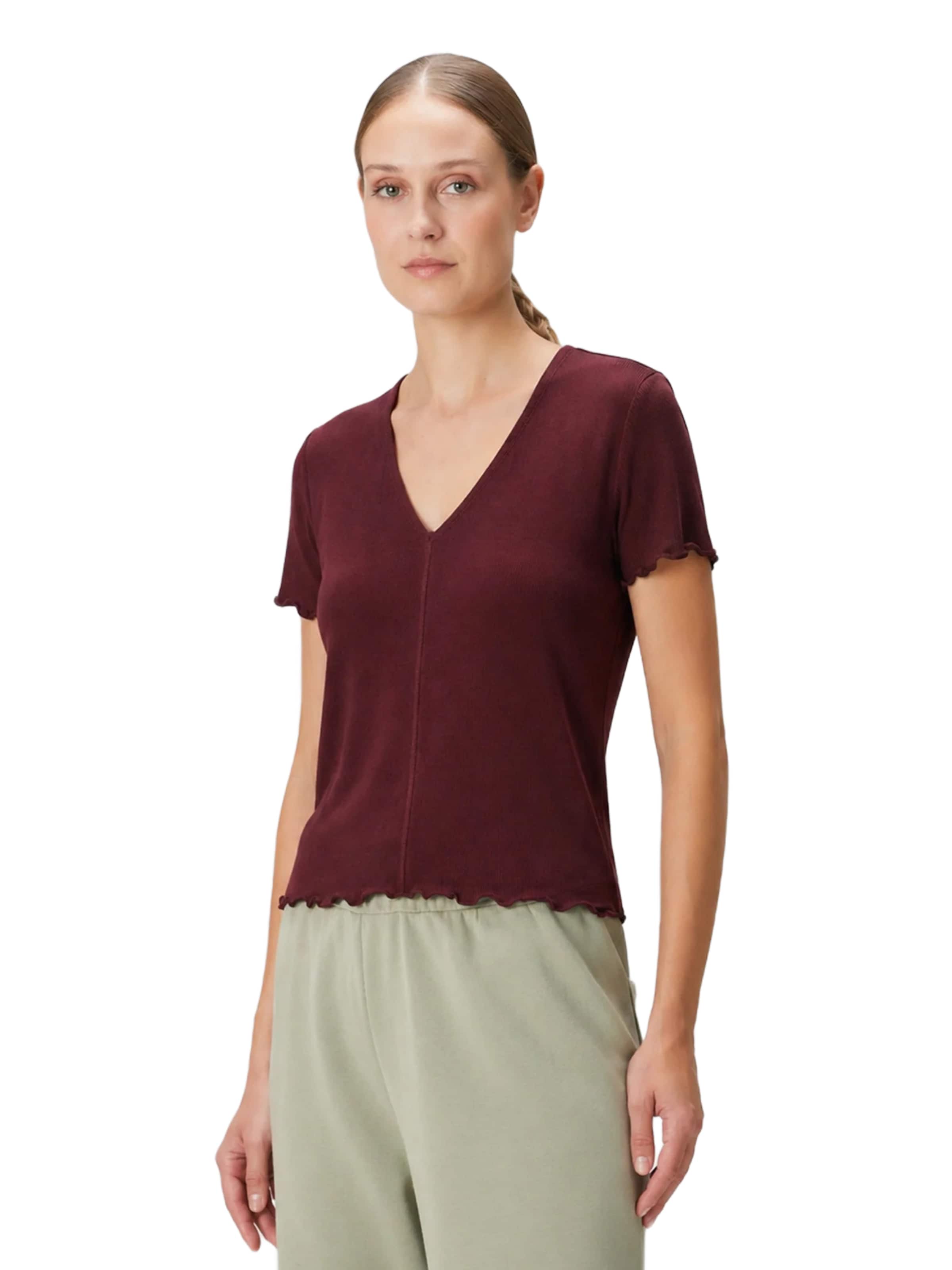 BASSIGUE Shirt in Rood: voorkant