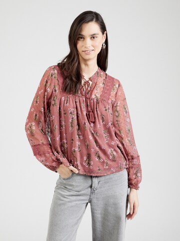 Camicia da donna 'ONLTessa Eliza' di ONLY in rosa: frontale
