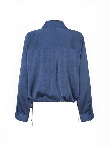 T-shirt ' Cabrinamd ' modström en bleu