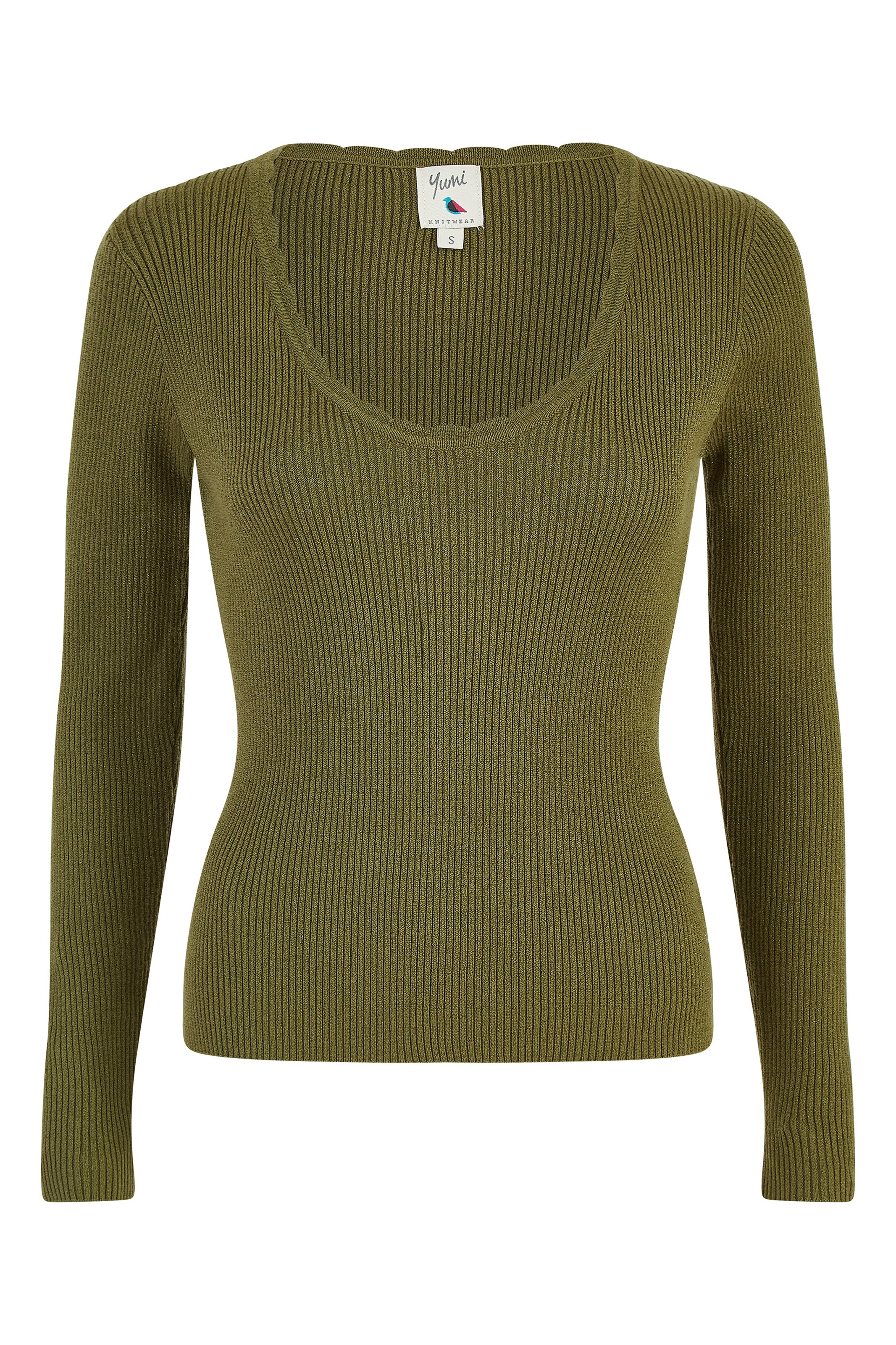 Yumi Shirt in Green: front