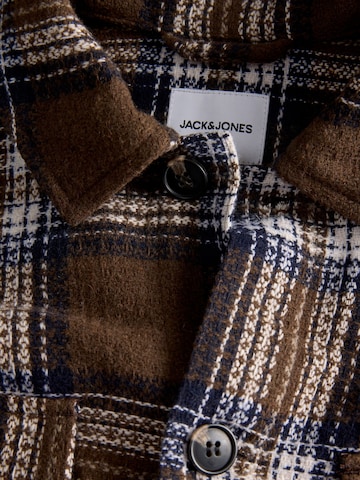 JACK & JONES Regular Fit Hemd in Braun
