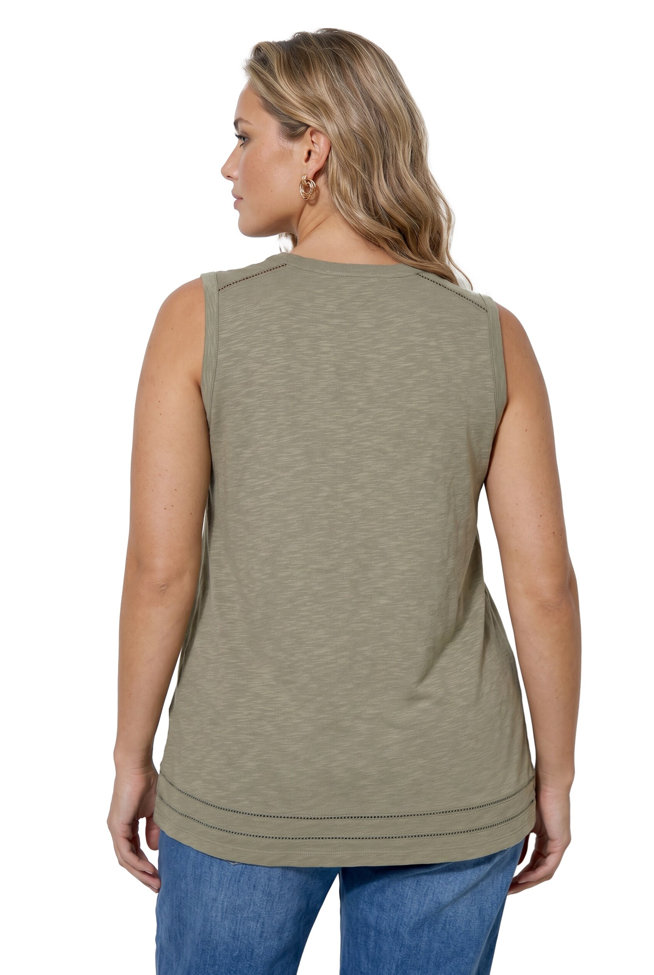 MIAMODA Top in Grün
