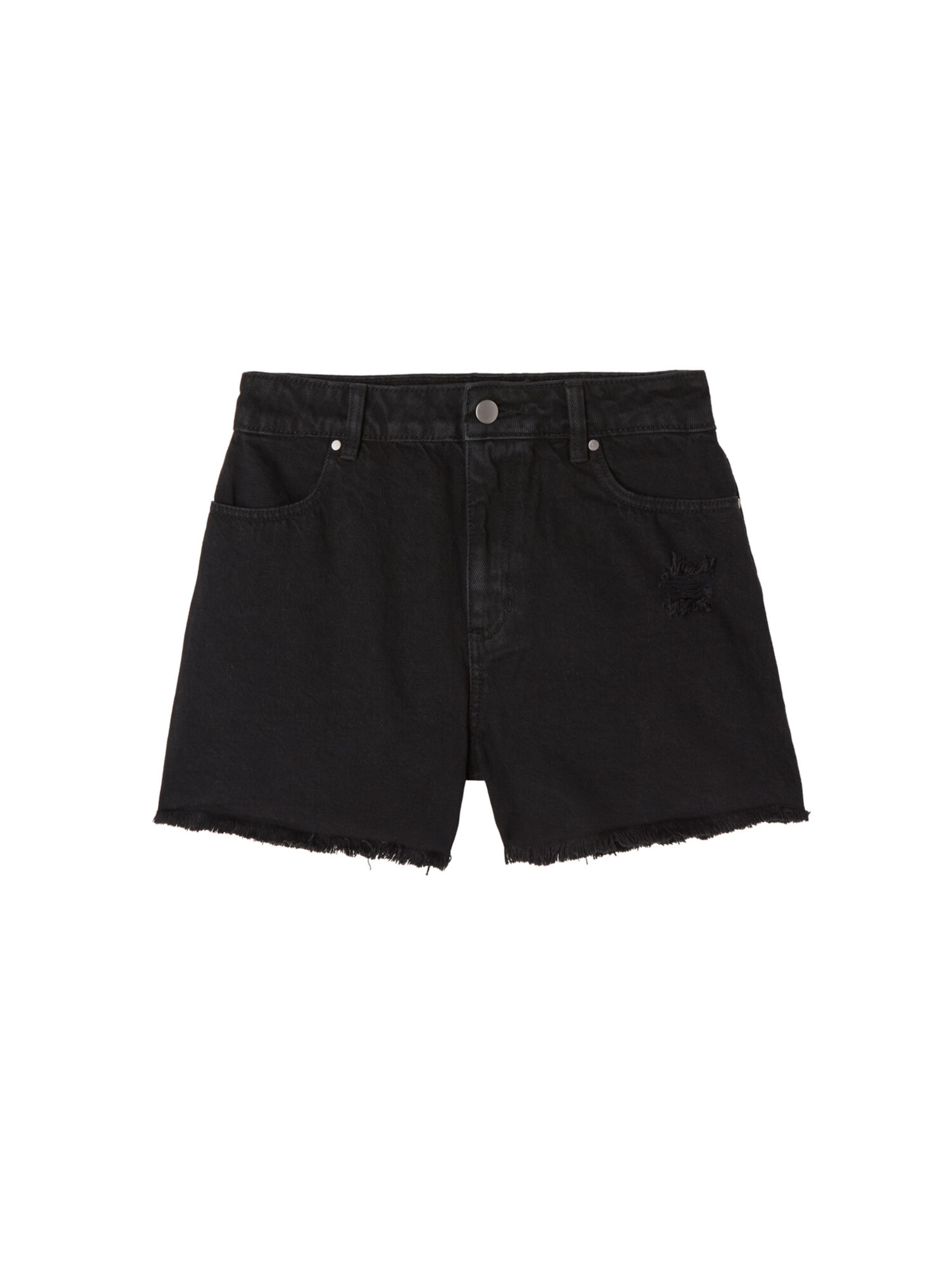 Tezenis Regular Jeans in Schwarz: Vorderseite
