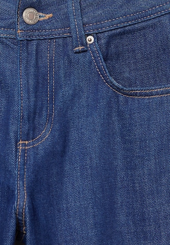 Pull&Bear Loosefit Jeans i blå