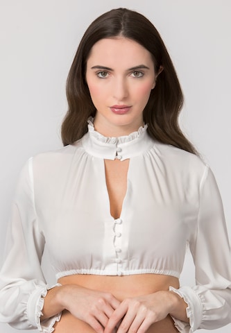 STOCKERPOINT Traditional blouse 'Liv' in Beige: front