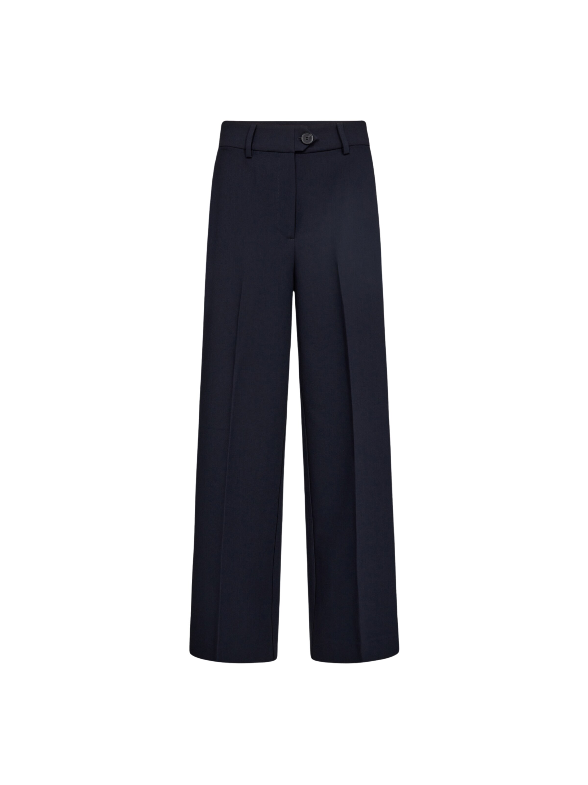 co'couture Wide Leg Housut 'CCVola' värissä sininen: etupuoli