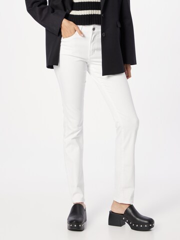 s.Oliver Slimfit Jeans i vit: framsida