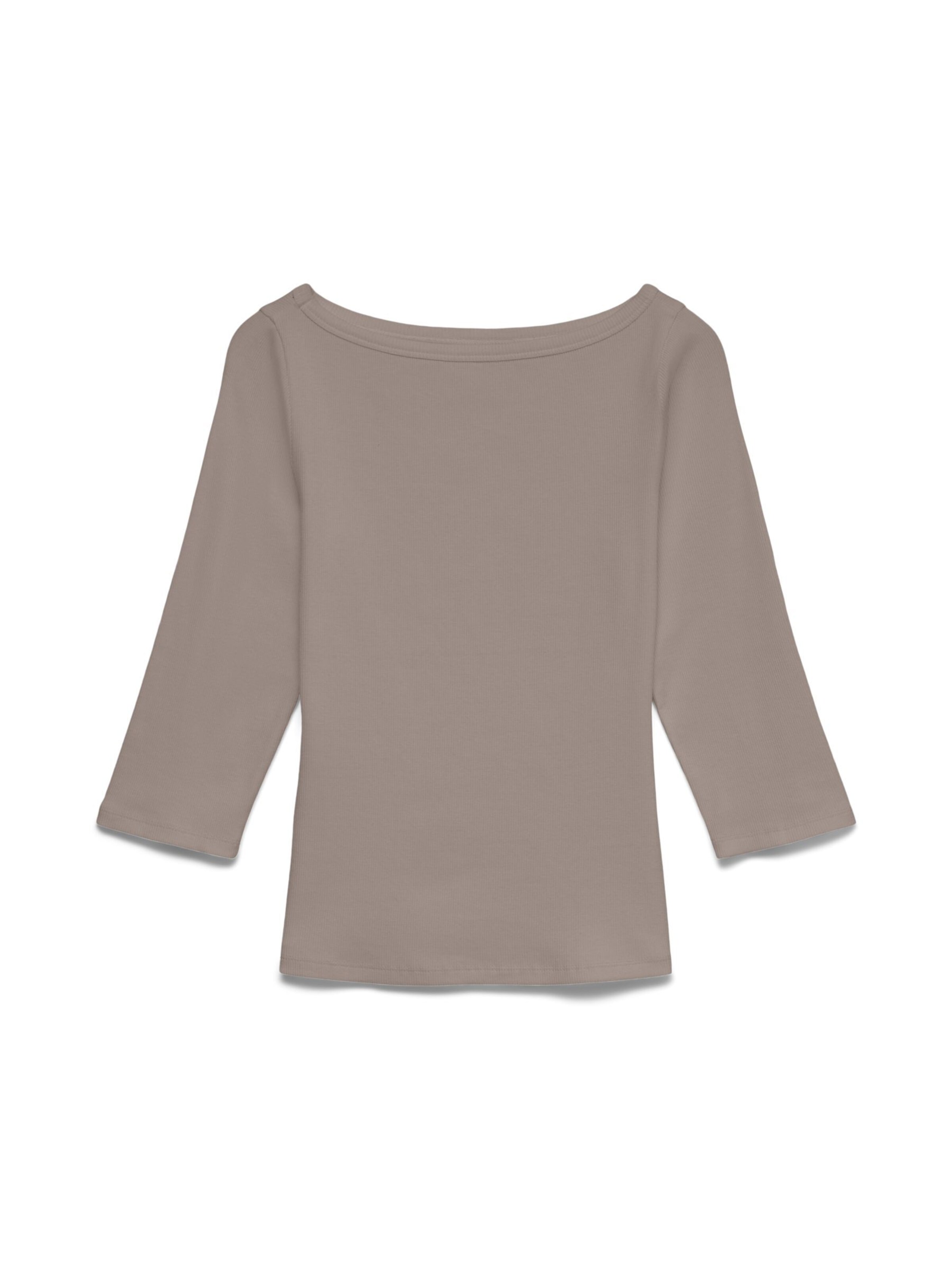 VERO MODA Shirt 'AWTHEA' in Brown: front