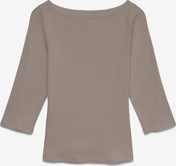 VERO MODA Shirt 'AWTHEA' in Brown: front