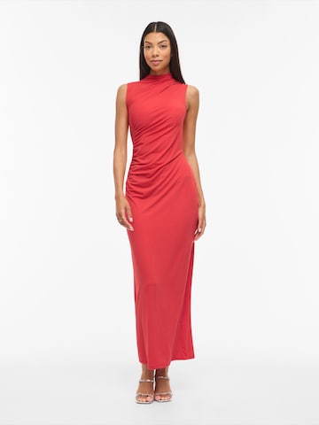 VILA Obleka 'VIZOLA' | rdeča barva