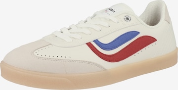 Sneaker bassa 'G-Volley Sugar Corn' di GENESIS in bianco: frontale