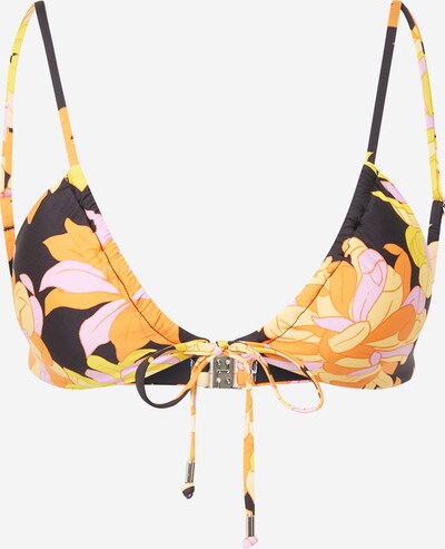 Seafolly Bikinitop 'Palm Springs' in gelb / orange / rosa / schwarz, Produktansicht