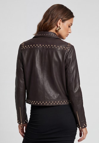 Veste mi-saison faina en marron
