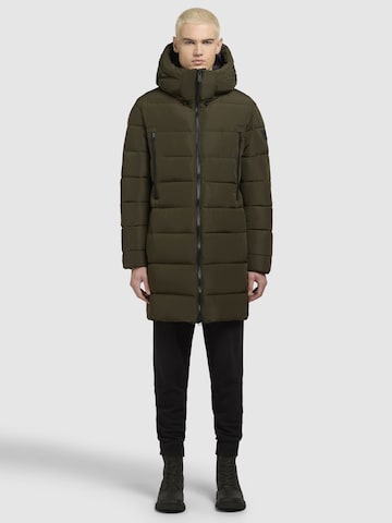 khujo Winter Coat ' UNKER ' in Green