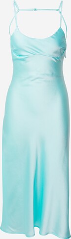 NEON & NYLON Jurk 'AYLA' in Blauw: voorkant